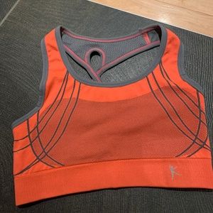 Danskin Orange/Grey Sports Bra